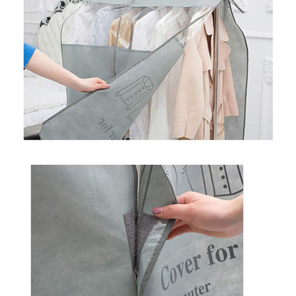 Hanging Garment Dust Cover for Clothes Rack (1 Pc) Your Brand