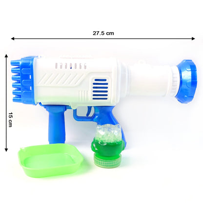 32 Holes Big Rechargeable Powerful Machine Bubble Gun Toys (1 Set) Your Brand