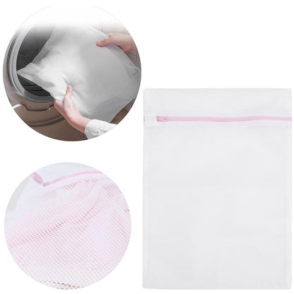 Reusable and Durable Zip Mesh Laundry Bag 3 Different Size (3 Pcs Set) Your Brand