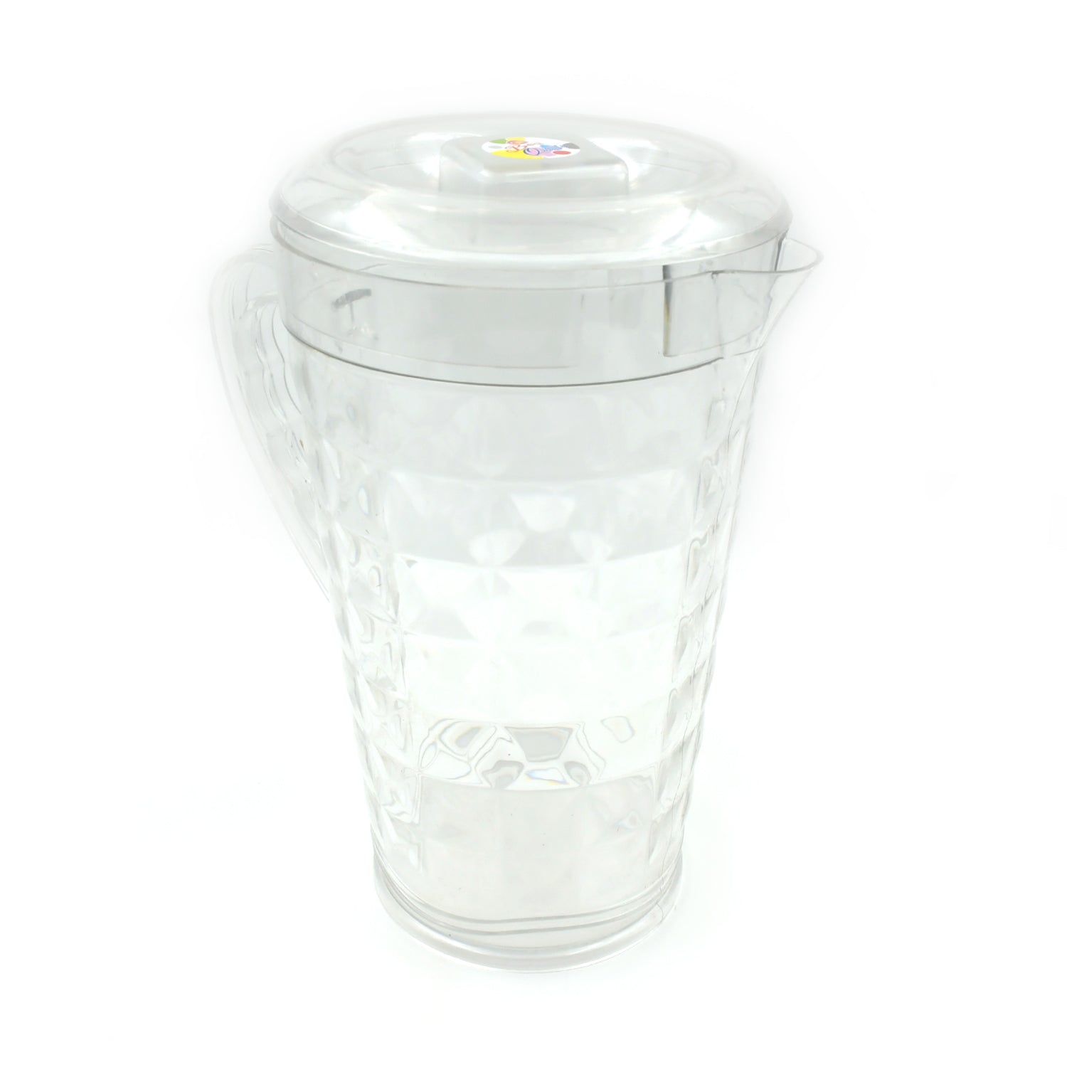 Mocktail Pet Jug  Plastic Jug With lid, Drinking Beverage Jag, Transparent Tableware  Reusable BPA Free, Plastic Water jug for Home use, Perfect for Home, Restaurants Your Brand