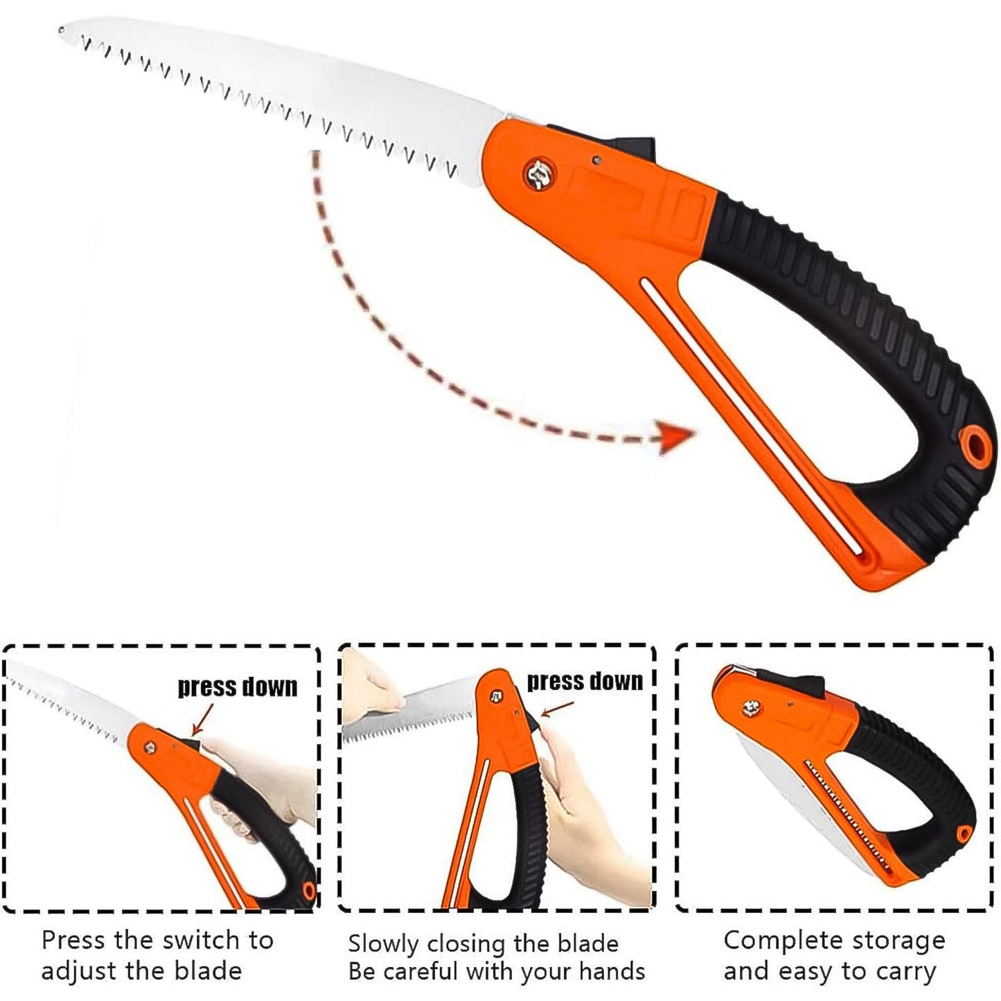 15 Inch Mini Pruning Folding Saw (1 Pc) Your Brand