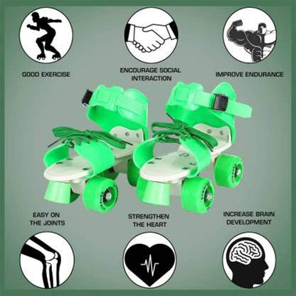 Roller Skates for Kids, Very Adjustable & Comfortable to Use / Roller Skate, Skating / (Pair of 1)  Your Brand