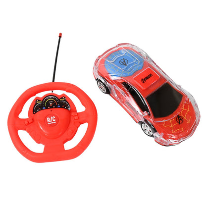 Plastic RC Racing Car – 2-Way Control with Handle Remote & Rechargeable Battery (Ideal Birthday Gift) Your Brand