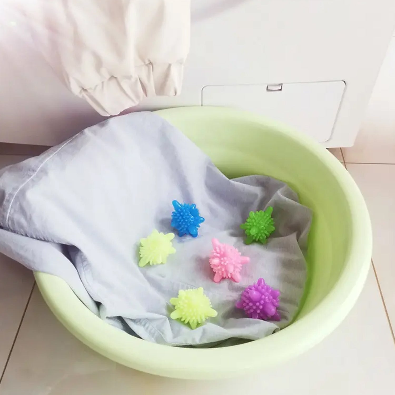 Soft Star Laundry Dryer Balls – 10-Piece Multi-Color Clothes Softener Your Brand