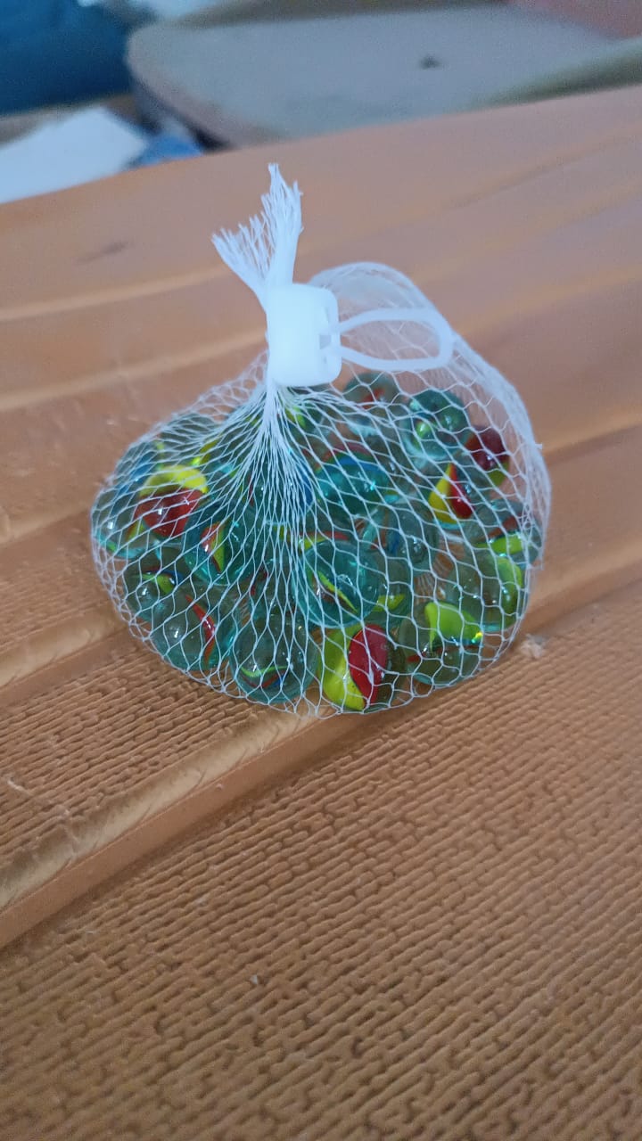 Glass Marbles for Kids Approx 35 (35 in 1) Your Brand