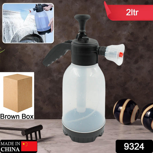 Pressure Sprayer 2 Litres Garden Sprayer Hand Pump Sprayer Foam Sprayer Watering Bottle for Indoor Plants Cleaning Outdoor Garden (2 Ltr.) Your Brand