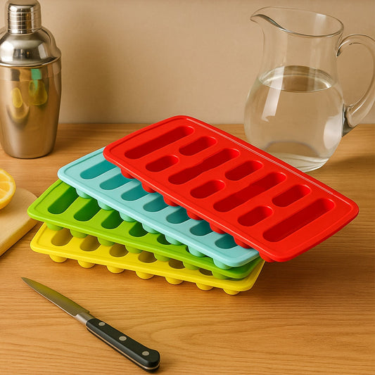 4-Piece Fancy Ice Tray – Versatile Household Ice Maker Your Brand