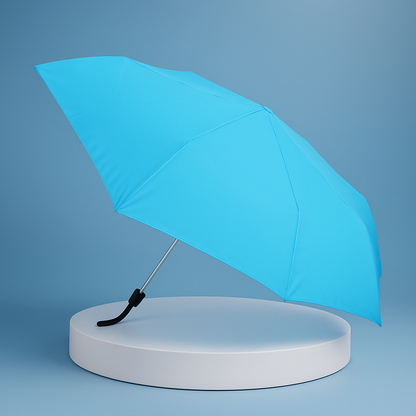 3-Fold Umbrella Summer Sun and Rain Protection Foldable Cute Umbrella || UV Protection Rain Sun Umbrella || Travel Accessories || Umbrella for Children, Girls, and Boys (1 Pc)  Your Brand