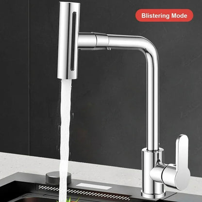 360° Rotating Waterfall Kitchen Faucet – Touch & Swivel Sink Extender (4 In 1 ) Your Brand