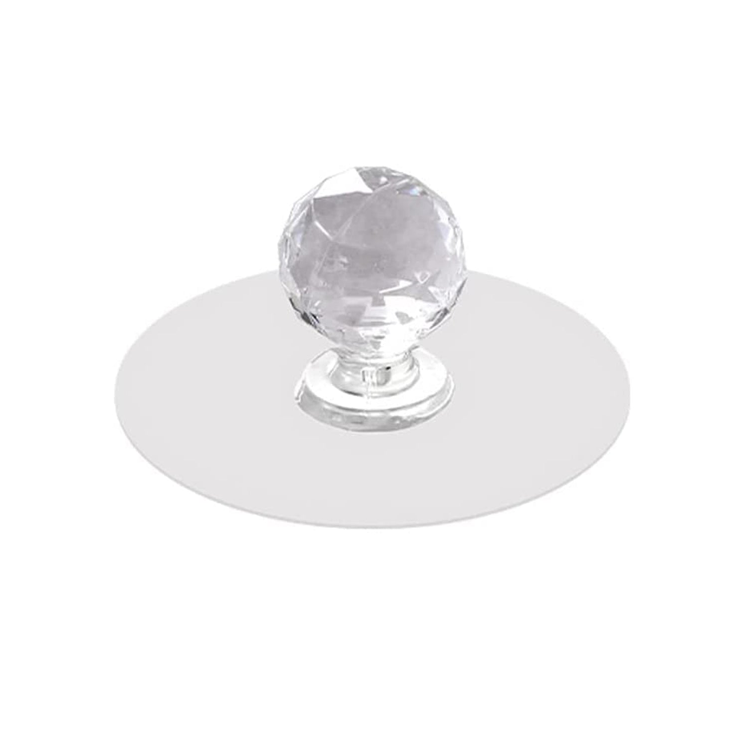 Clear Diamond Crystal Cabinet Knob & Pull Handle (1 Pc) Your Brand