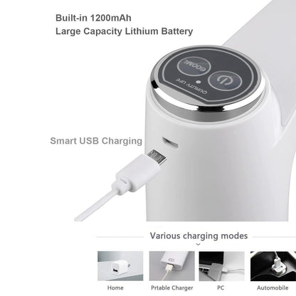 USB Electric Water Dispenser Pump, Portable Bottle Pump for Home & Travel Use Your Brand