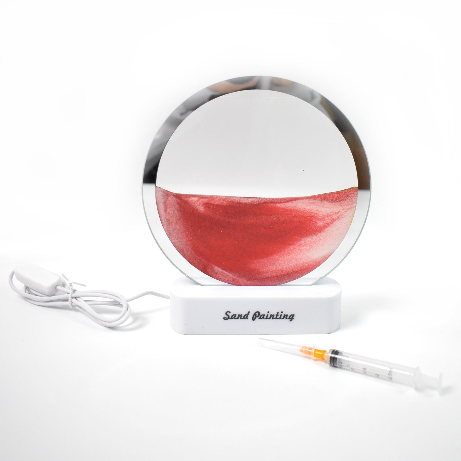 3D Liquid motion Display With LED Light (1 Pc) Your Brand