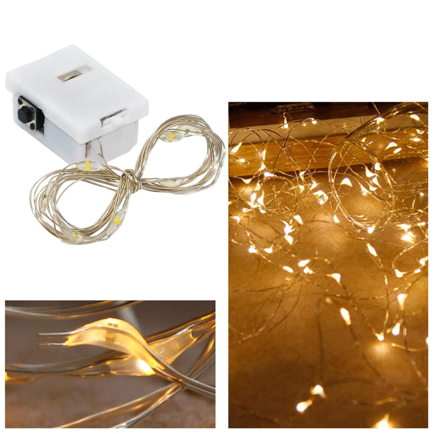 Fairy Lights Multi LED String Light, Mini Battery Operated (1 Pc) Your Brand