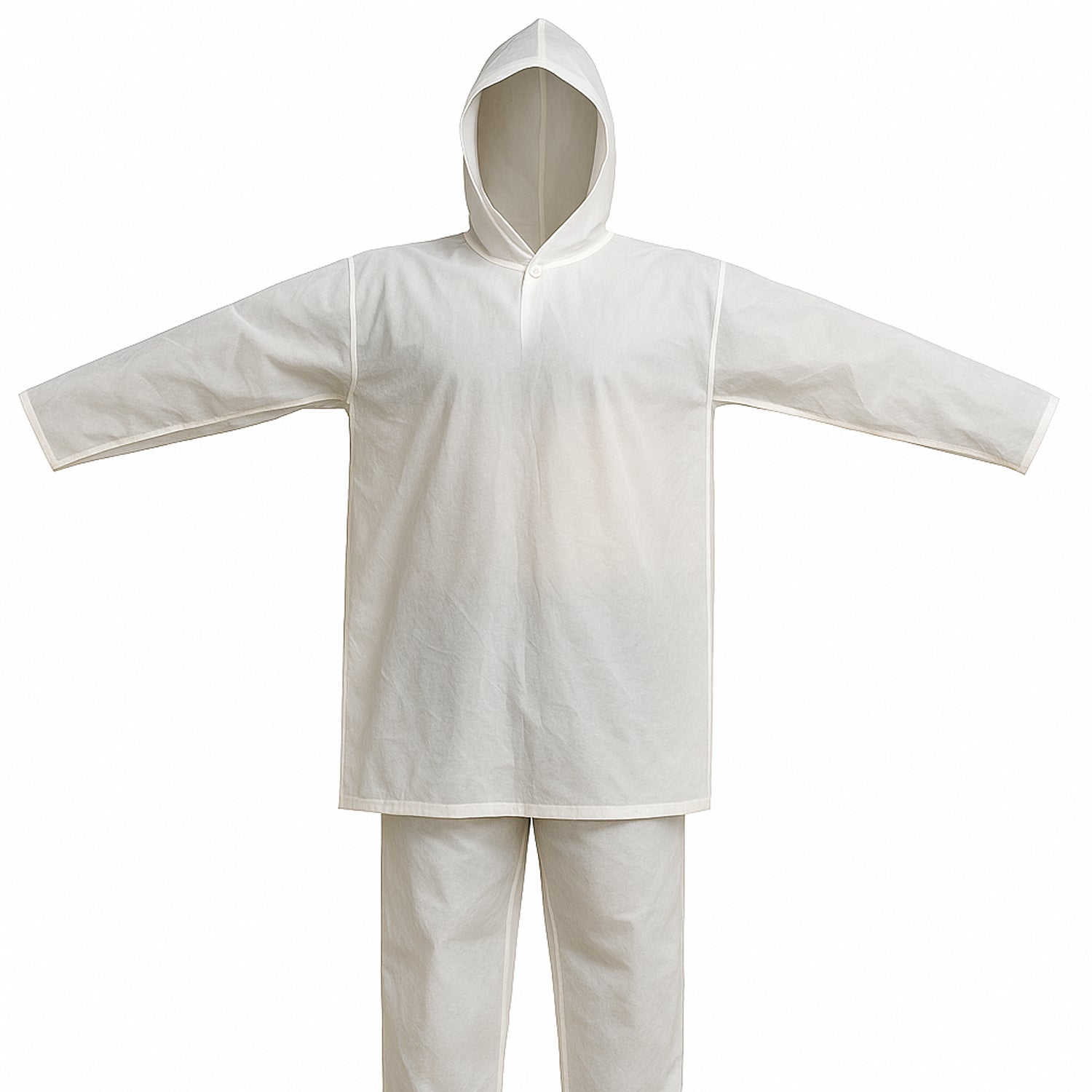 Full-Body Rain Suit – Jacket & Pants Set Fashion Portable Adult Rain Coat (1pc) Your Brand