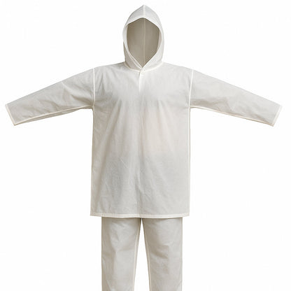 Full-Body Rain Suit – Jacket & Pants Set Fashion Portable Adult Rain Coat (1pc) Your Brand