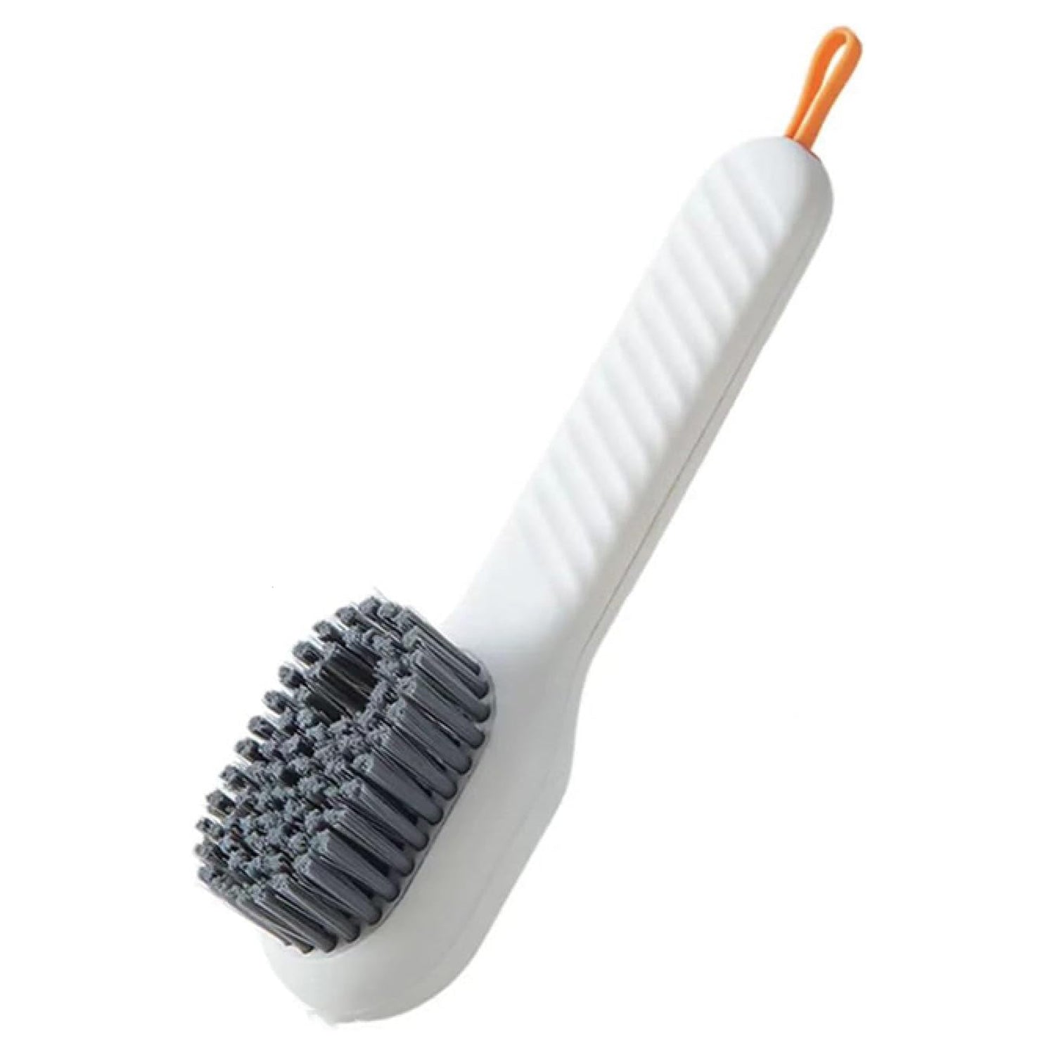 Multifunctional Scrubbing Brush with Liquid / Soap Dispenser, Cleaning Brush with Liquid / Soap Dispenser, Shoe Brush for Cleaning, Cloth Cleaning Brush with Handle Liquid Shoe Brush For Shoe Clothes (1 Pc) Your Brand