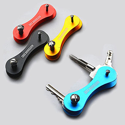 Metal Key Holder Multifunctional Portable Key Accessory (1 Pc / Mix Color) Your Brand