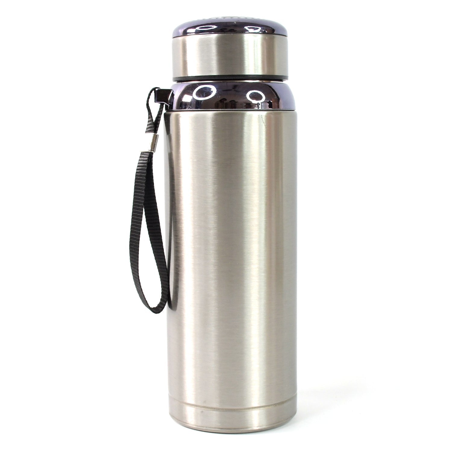 800ml Stainless Steel Water Bottle – Leak-Proof Thermos Flask for Travel, Gym, Office, Home Use (1 Pc) Your Brand