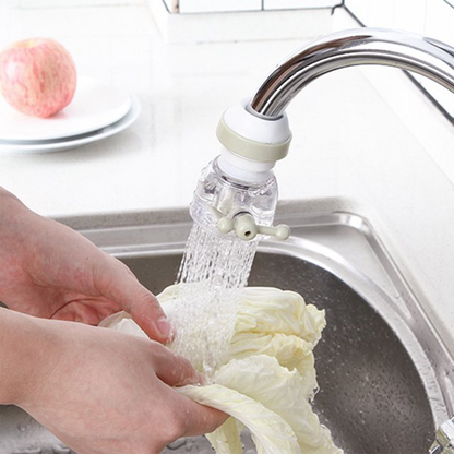 Adjustable Water Faucet Can Rotate 360 Degree Shower Head Anti spattering Water-saving Tap Nozzle Extended Filter Water Saving, Kitchen Bathroom Faucet Water-Saving Devices (1 Pc) Your Brand