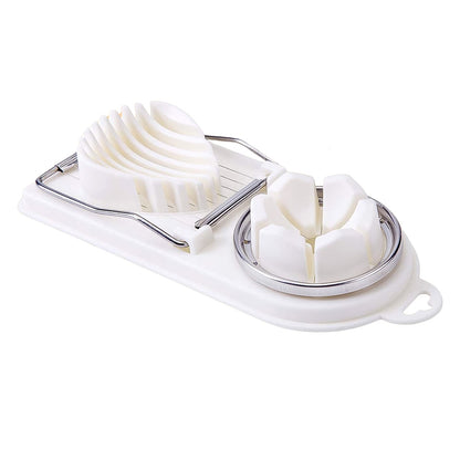 2 In 1 Egg Slicer, Egg Cutter For Hard Boiled Eggs Your Brand