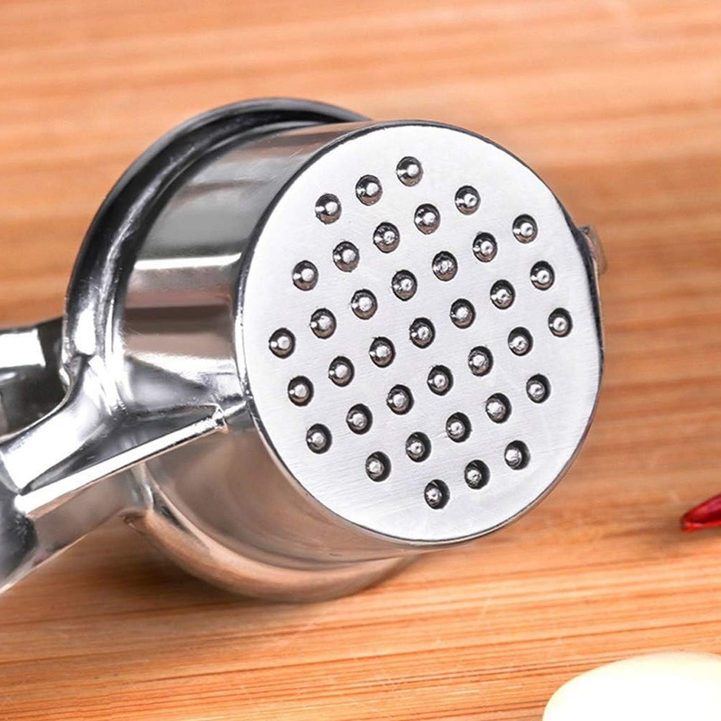 2 in1 Garlic Masher Premium Garlic Press & Walnut Cracker Opener (1 Pc) Your Brand