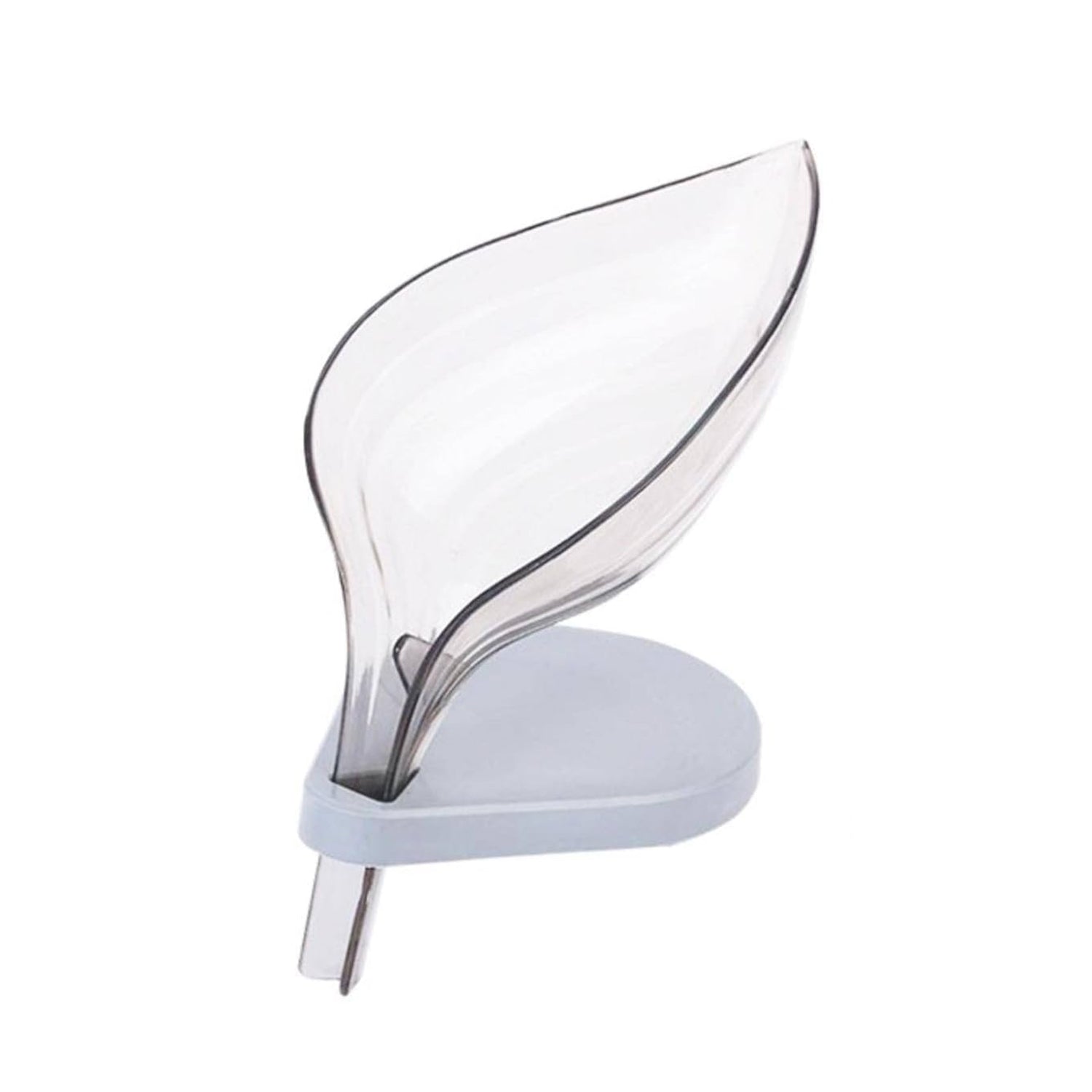 Plastic Leaf Shape Soap Box Self Draining Bathroom Soap Holder, Decorative Drainage Plastic Soap Dish with Draining Tray (Mix Color / 1 Pc) Your Brand