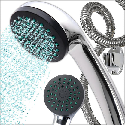 Plastic High Pressure Handheld Shower Head (1 Pc) Your Brand