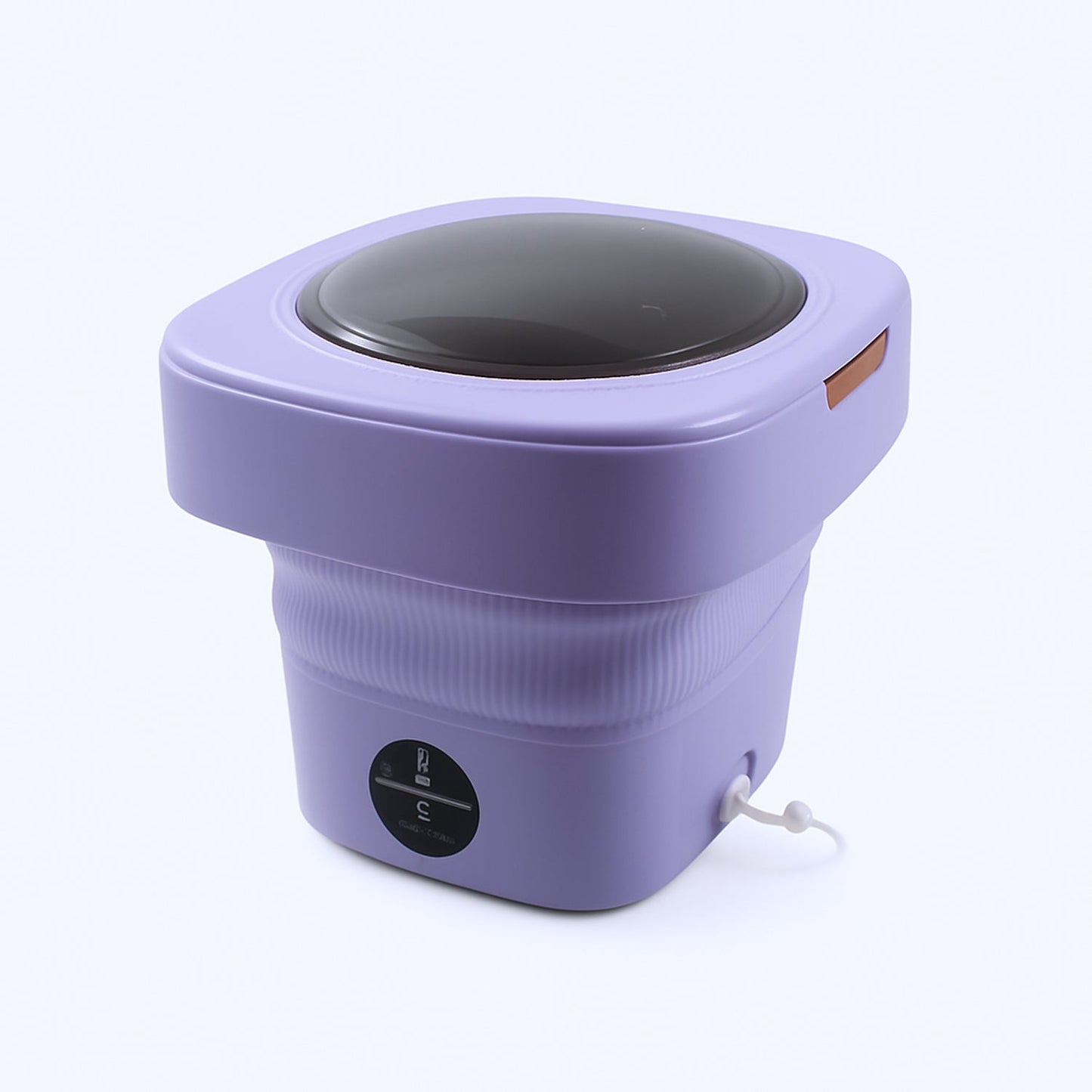 Mini Washing Machine Foldable Mini Washer with Drain Basket Portable Washing Machine Foldable for Laundry Travel Camping RV Baby Clothes Your Brand