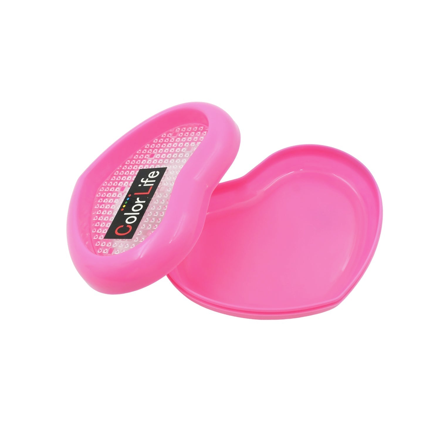 Bathroom Accessories Plastic Soap Case / Soap Dish / Soap Stand, Plastic Soap Case Soap Holder Soap Dish For Bathroom Kitchen Sink ,Sabudani (Oval / Heart Shape Soap case / 1 pc ) Your Brand