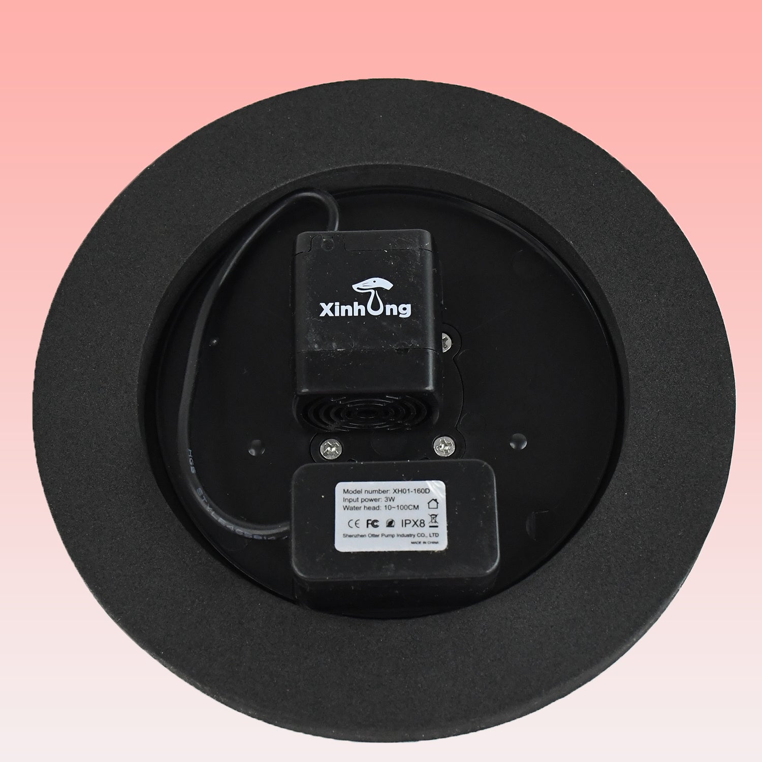 Fast Fountain by Pocket Hose - Solar-Powered - Instantly Adds a Water Feature Virtually Anywhere - 5 Spray Modes - No Installation or Batteries Required - Great for Bird Baths, Pools, Pond & More (1 Pc) Your Brand