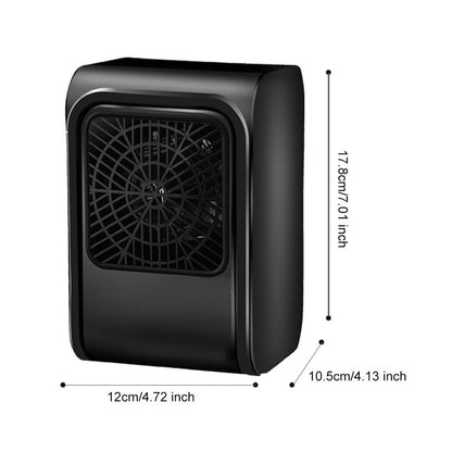 Room Heater 220V Brown Box Heater with Plug for Office & Bedroom Use Your Brand