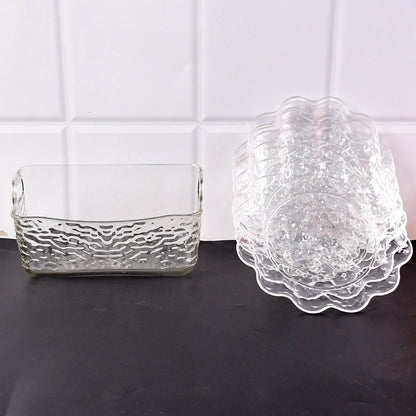 9 in 1 Plastic Bowl With Serving Tray / Plates Set Your Brand
