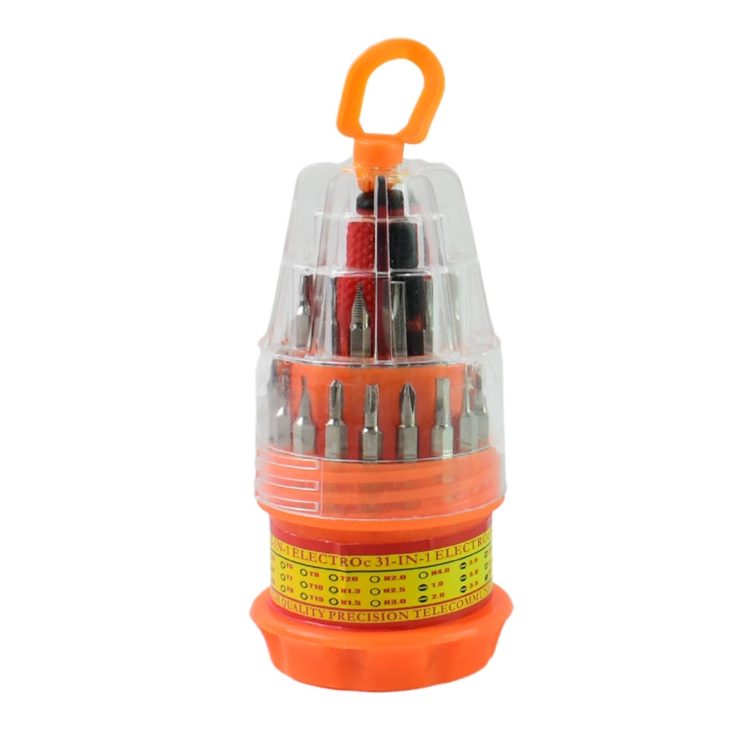 (SET OF 4PC) SCREWDRIVER SET, STEEL 31 IN 1 WITH 30 SCREWDRIVER BITS, PROFESSIONAL MAGNETIC DRIVER SET, B Grade Your Brand