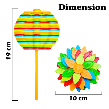 Spin Flower Candy Rotating / Spinning Toy (1 Pc) Your Brand