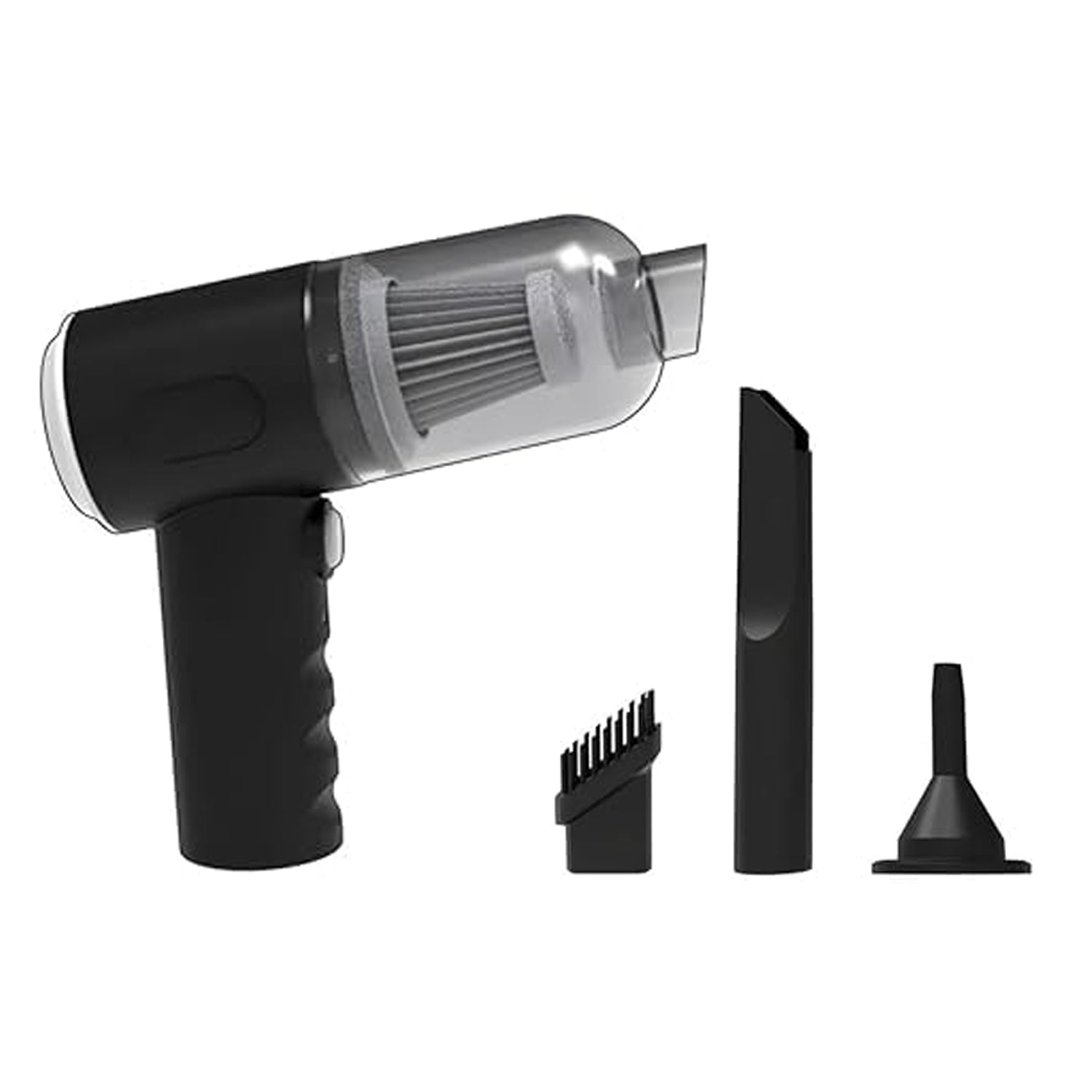 3 in 1 Mini Car Vacuum – Wireless, Rechargeable, Blower & Dust Cleaner for Car, Home & Keyboard Your Brand