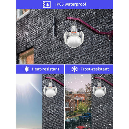 Solar Multi-Functional Emergency LED Light – USB Rechargeable, 5 Modes, Foldable, SOS & IP65 Waterproof Your Brand