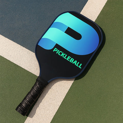 Professional Fiberglass Pickleball Paddle with Cushion Grip Handle Your Brand