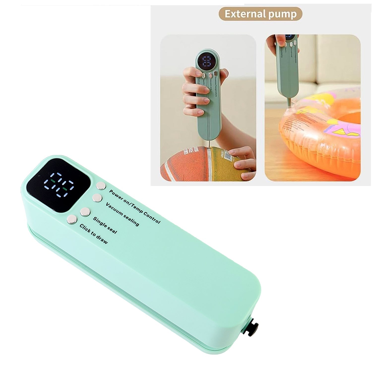 Rechargeable Electric Vacuum Sealer Machine Your Brand