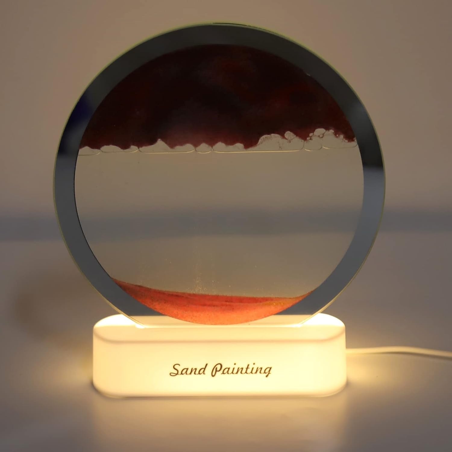 3D Liquid motion Display With LED Light (1 Pc) Your Brand