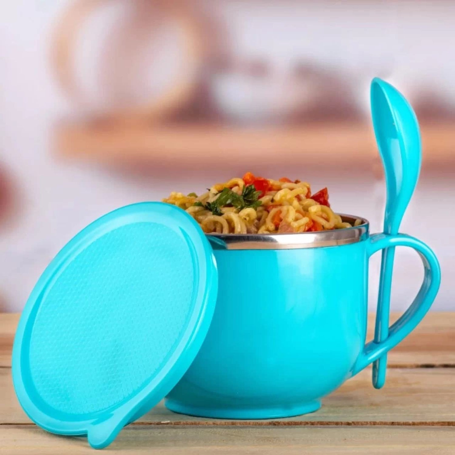 Home Chef Tangy Twist Insulated Lunch Bowl (Approx 650ML & 1 Pc) Your Brand