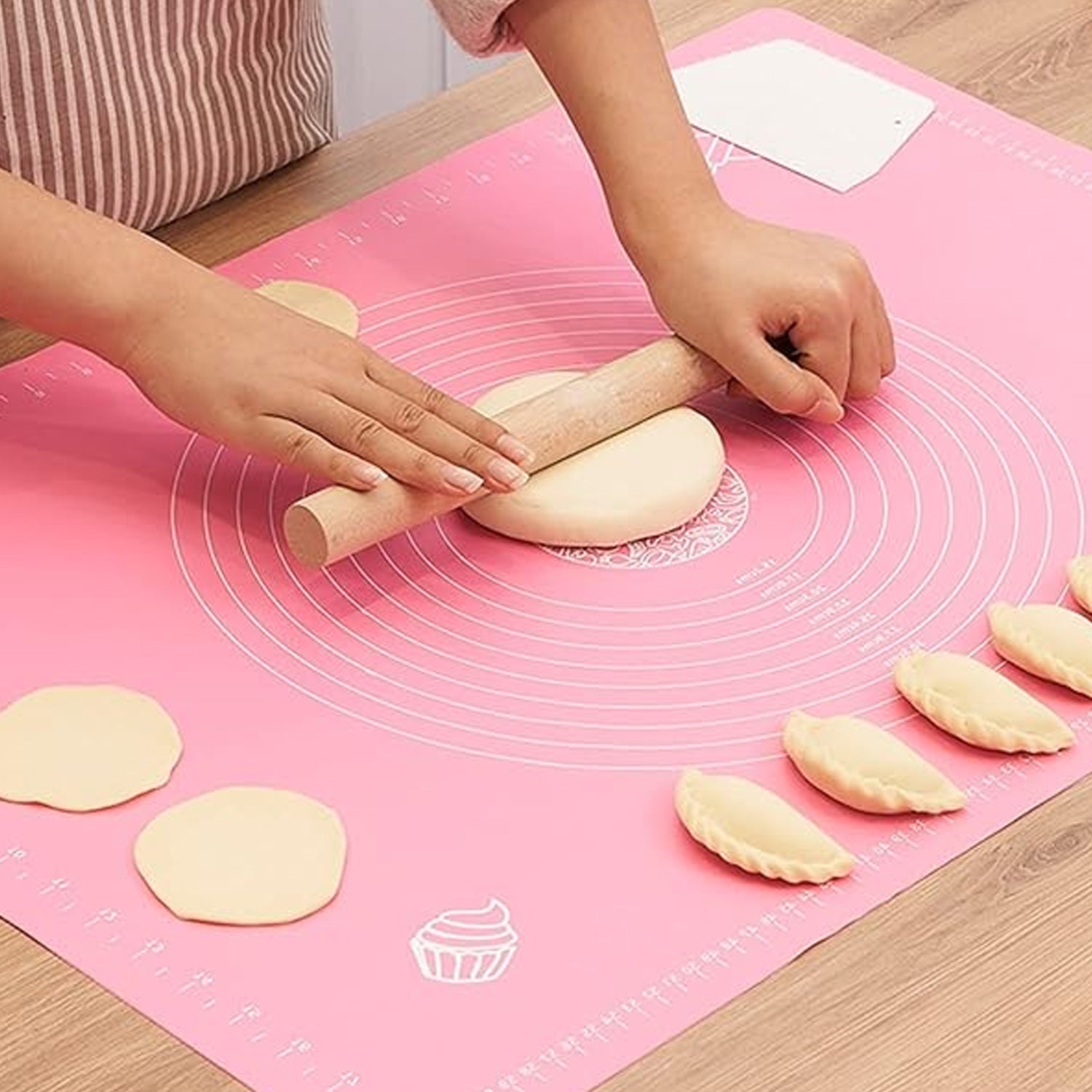 Rolling Baking Mat with Measurements (65×45 Cm / 1 Pc) Your Brand