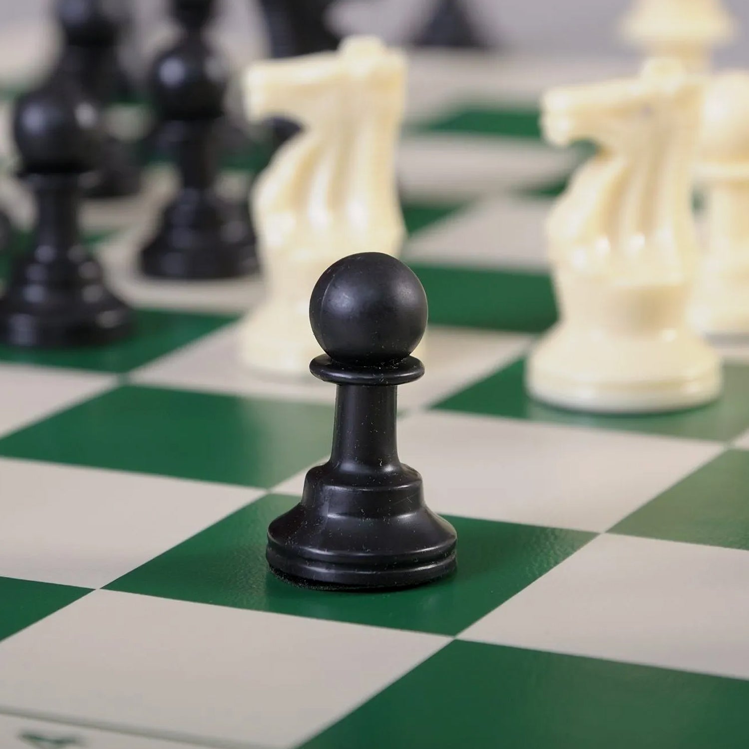 Big Premium Portable Chess Set Plastic Chess Pieces (1 Set) Your Brand