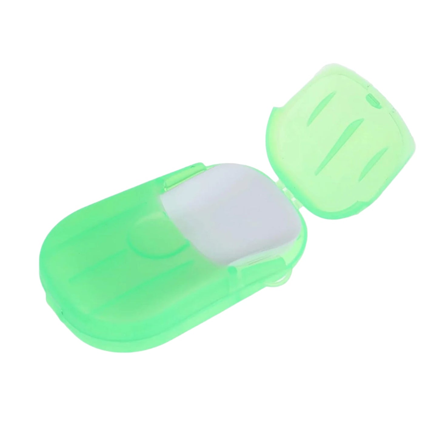 Travel Paper Soap Sheet with Mini Box (20 Sheets in a Pack Approx / Mix Color) Your Brand