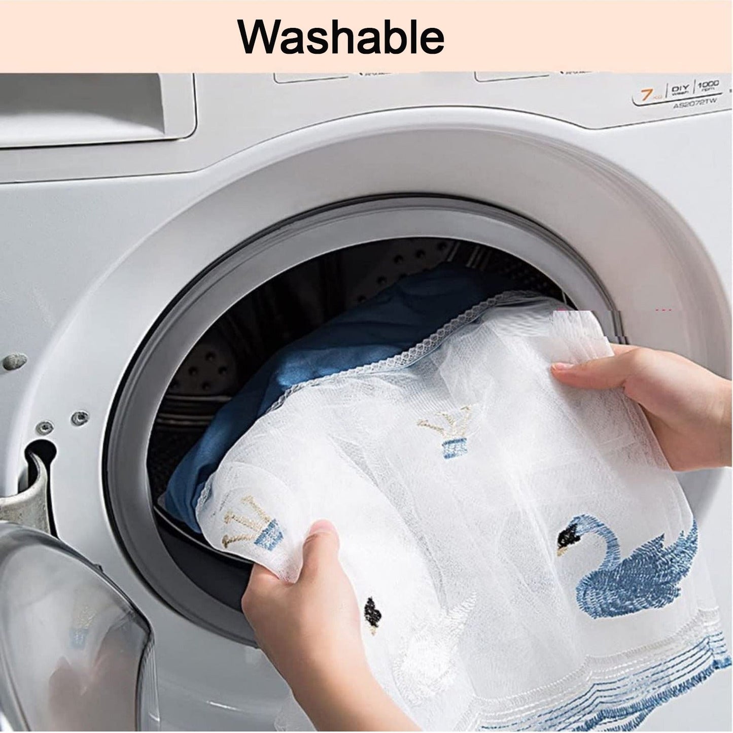 Folding Split AC Dust Cover – Washable, Dustproof (1 Pc, approx 1 Ton) Your Brand