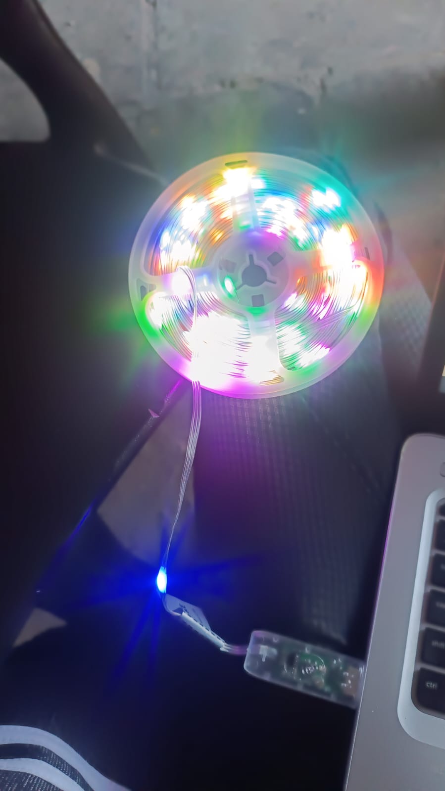 Multi Coloured 10M RGB LED Strip Lights (1 Pc) Your Brand
