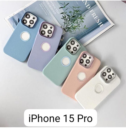 Texture Leather Hard Case For Iphone Your Brand