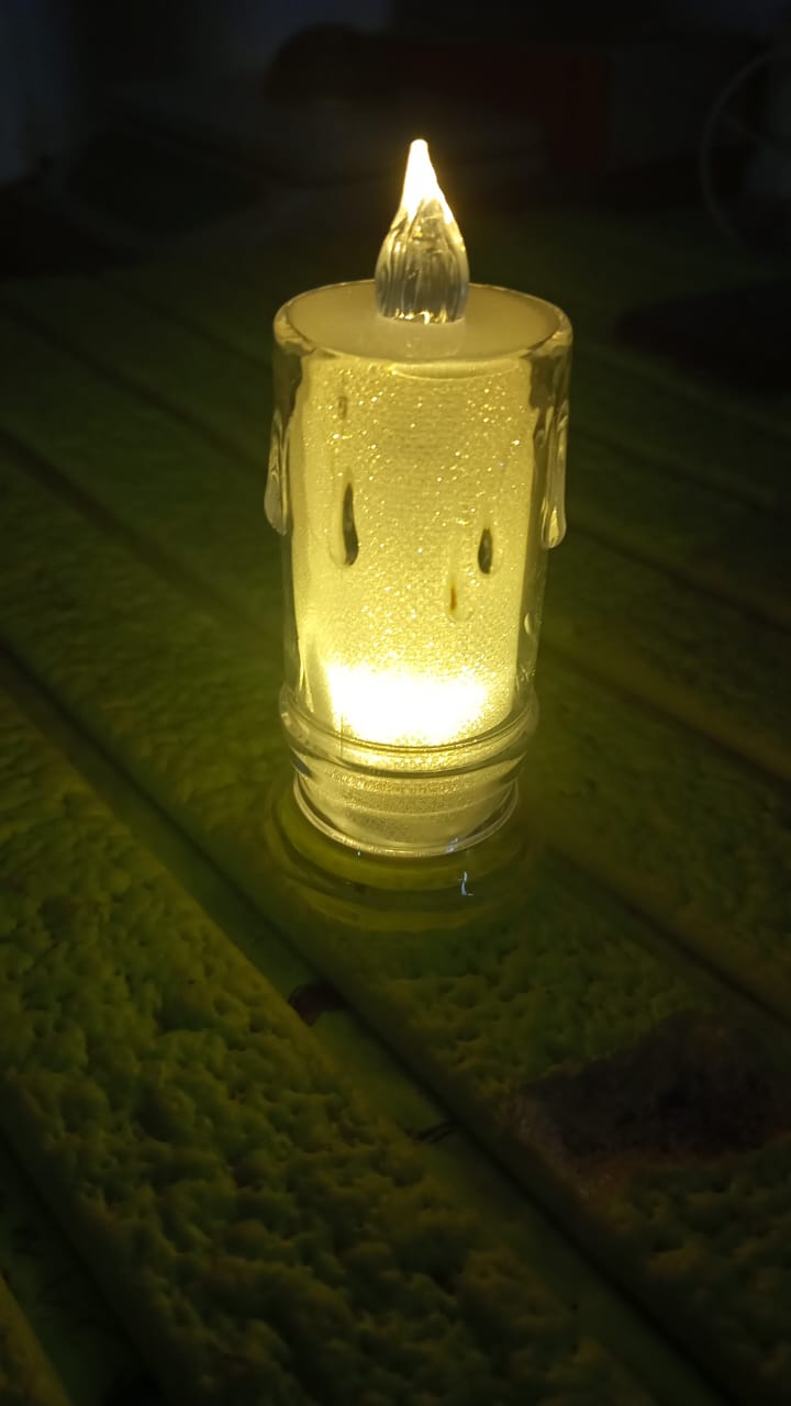 LED Tea Light Candle for Christmas, Festival, Candles, Diwali (1 Pc) Your Brand