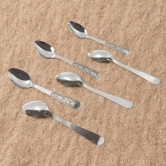 Stainless Steel Table Spoons Set of 6 Your Brand