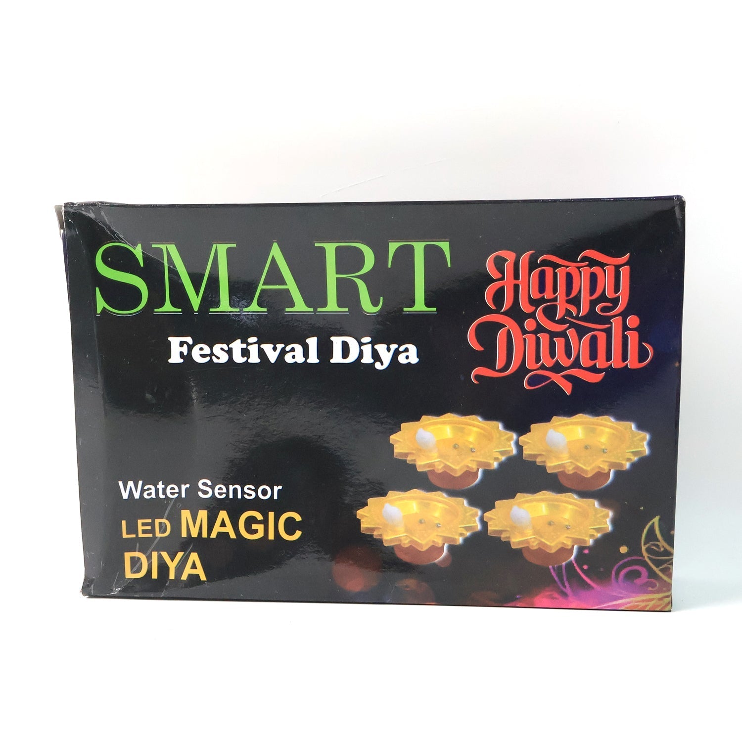 Water Sensor LED Diya Set (6 Pc) Your Brand