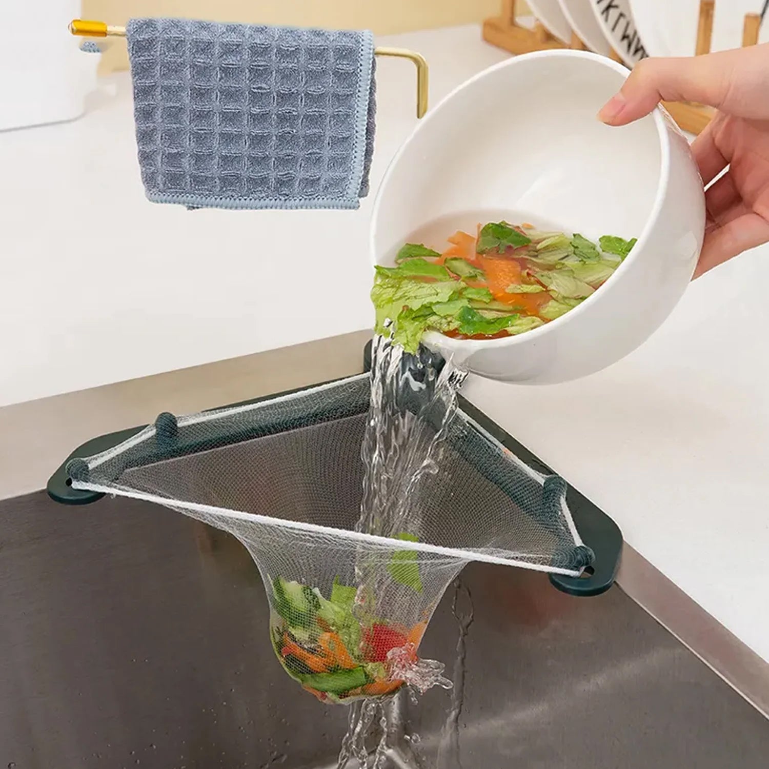 Kitchen Sink Filter Basket, Kitchen Sink Basket, Kitchen Gadgets Practical Sink Strainer Kitchen Sink Drainer for Food Residue, Hair, Paper Scraps (1 Pc) Your Brand